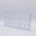 CHOC. MOULD BELLE EPOQUE STAR 27.5X13.5X2.4CM