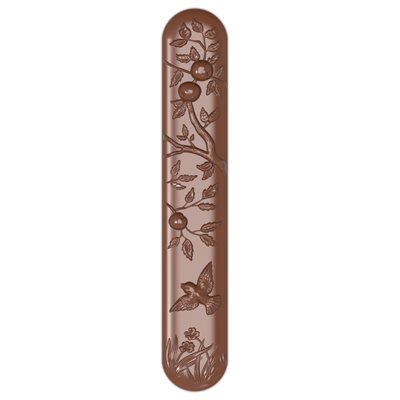CHOC. MOULD BAR BIRD BELLE-?POQUE 27.5X13.5X2.4CM