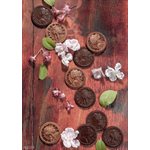 CHOC. MOULD CARAQUE VENUS & DIANA 27.5X13.5X2.4CM