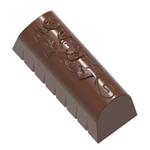 CHOC. MOULD PRALINE POPPY 27.5X13.5X2.4CM