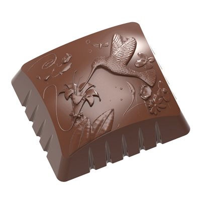 CHOC. MOULD HUMMINGBIRD 27.5X13.5X2.4CM