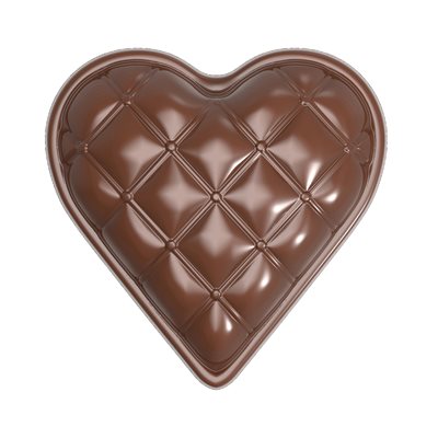 CHOC. MOULD HART CHESTERFIELD 27.5X13.5X2.4CM