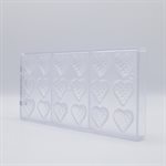 CHOC. MOULD HART CHESTERFIELD 27.5X13.5X2.4CM