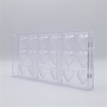 CHOC. MOULD HART CHESTERFIELD 27.5X13.5X2.4CM