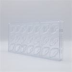 CHOC. MOULD LIPS LOVE 27.5X13.5X2.4CM