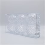 CHOC. MOULD EGG CHESTERFIELD 27.5X13.5X3.5CM