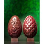 CHOC. MOULD EGG BELLE-?POQUE 27.5X13.5X4CM