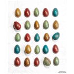 CHOC. MOULD EGG CRYSTAL 27.5X13.5X2.4CM