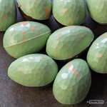 CHOC. MOULD EGG CRYSTAL 27.5X13.5X2.4CM