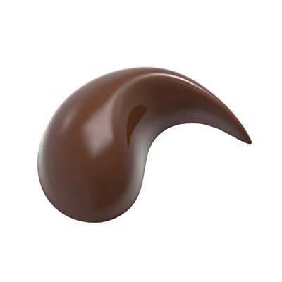 CHOC. MOULD PRALINE DROP 27.5X13.5X2.4CM