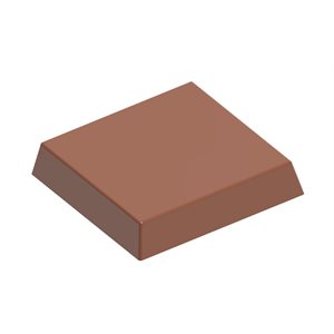 CHOC. MOULD SPACE ALPHABET 27.5X13.5X2.4CM