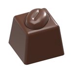 CHOC. MOULD COFFEE BEAN 27.5X13.5X2.4CM