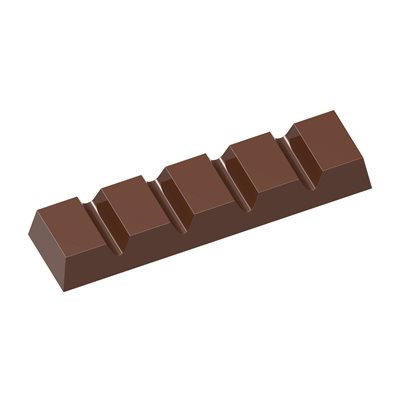 CHOC. MOULD SMALL BAR 27.5X13.5X2.4CM