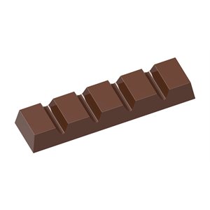 CHOC. MOULD SMALL BAR 27.5X13.5X2.4CM