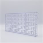 CHOC. MOULD SMALL BAR 27.5X13.5X2.4CM