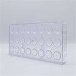 POLYCARBONATE MOLD FACET BOWL