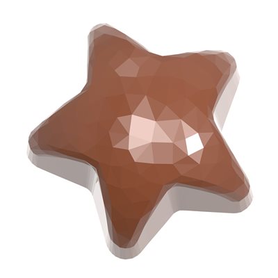 POLYCARBONATE MOLD STAR FACET