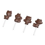 POLYCARBONATE MOLD LOLLIPOP WILDERNESS ANIMALS