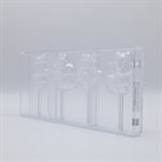 POLYCARBONATE MOLD LOLLIPOP WILDERNESS ANIMALS