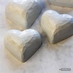 POLYCARBONATE MOLD HEART FACET