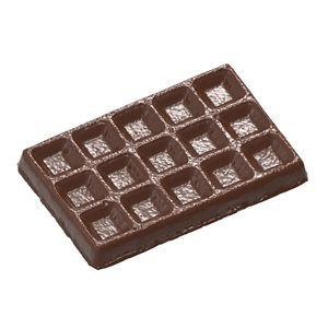CHOCOLATE MOULD BIG BRUSSELS WAFFLE
