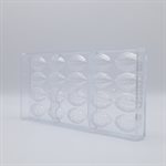 POLYCARBONATE MOLD COCOA BEAN WITHOUT STEM