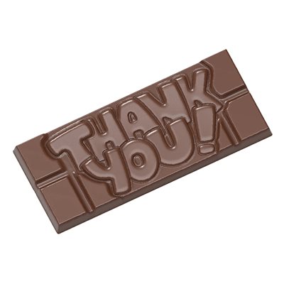 CHOCOLATE MOULD TABLET THANK YOU