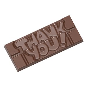 CHOCOLATE MOULD TABLET THANK YOU