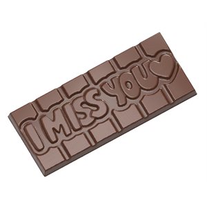CHOCOLATE MOULD TABLET I MISS YOU