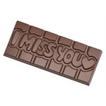 CHOCOLATE MOULD TABLET I MISS YOU