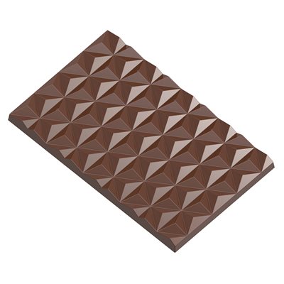 CHOCOLATE MOULD TABLET WITH STAR PATTERN