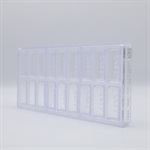 POLYCARBONATE MOLD BRAILLE PRALINE "MILK"