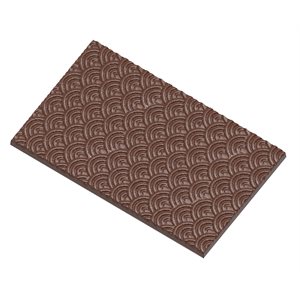 CHOCOLATE MOULD TABLET WAVE PATTERN