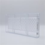 CHOCOLATE MOULD TABLET WAVE PATTERN