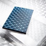 CHOCOLATE MOULD TABLET WAVE PATTERN