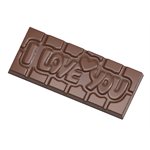 CHOCOLATE MOULD TABLET I LOVE YOU