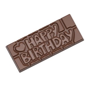 CHOCOLATE MOULD TABLET HAPPY BIRTHDAY