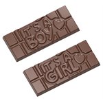 CHOCOLATE MOULD TABLET IT'S A BOY / IT'S A GIRL