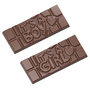 CHOCOLATE MOULD TABLET IT'S A BOY / IT'S A GIRL