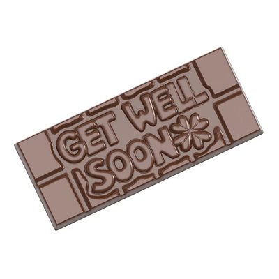 CHOCOLATE MOULD TABLET GET WELL SOON