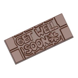 CHOCOLATE MOULD TABLET GET WELL SOON