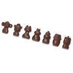 POLYCARBONATE MOLD ASSORTMENT OF ZOO ANIMALS