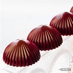 POLYCARBONATE MOLD HALF SPHERE PLEATED