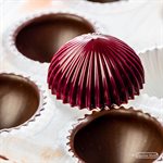 POLYCARBONATE MOLD HALF SPHERE PLEATED