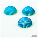 POLYCARBONATE MOLD HALF SPHERE PLEATED