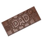 CHOCOLATE MOULD TABLET BEST DAD EVER