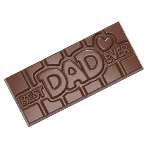 CHOCOLATE MOULD TABLET BEST DAD EVER