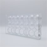 CHOCOLATE MOULD DOME 35 MM