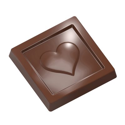 POLYCARBONATE MOLD CARAQUE HEART