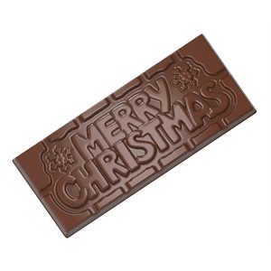 CHOCOLATE MOULD TABLET MERRY CHRISTMAS